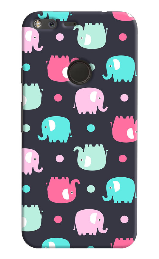 Elephants Google Pixel XL Hard Case Back Cover by Casekaro