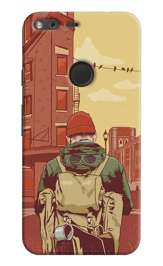 Adventurous Google Pixel XL Hard Case Back Cover by Casekaro
