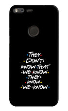 FRIENDS Dialogue Google Pixel XL Hard Case Back Cover by Casekaro