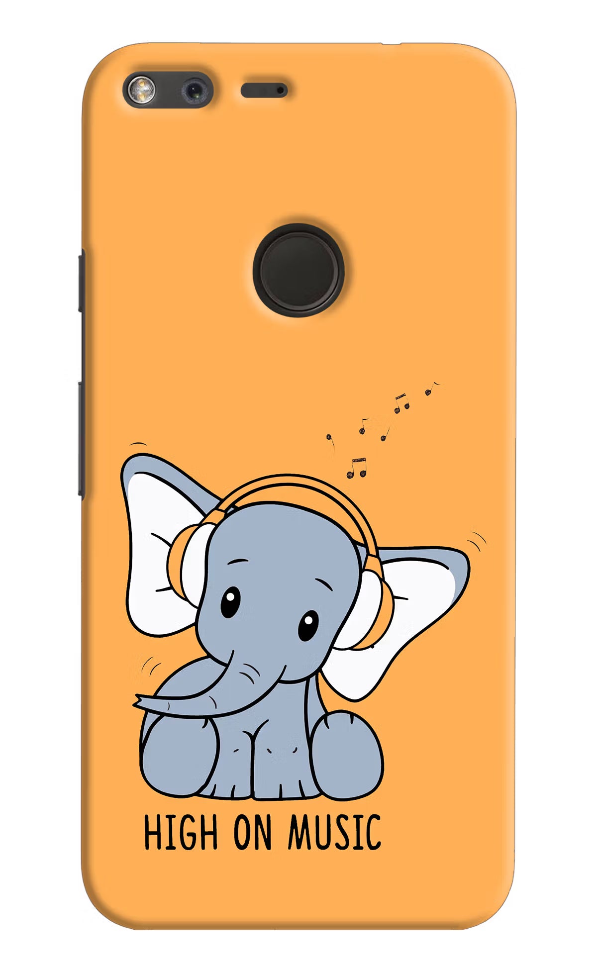 High On Music Google Pixel XL Hard Case Back Cover by Casekaro