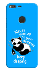 Keep Sleeping Google Pixel XL Hard Case Back Cover by Casekaro