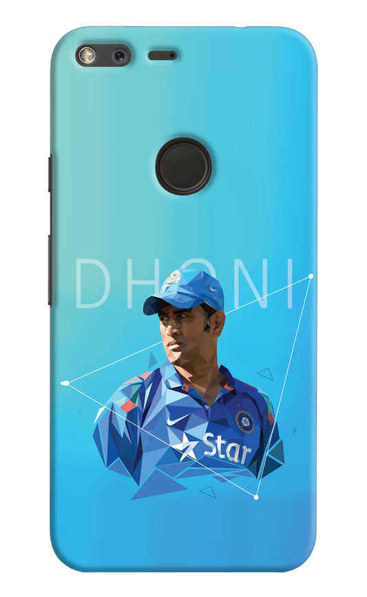 Dhoni Artwork Google Pixel XL Hard Case Back Cover by Casekaro