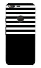 Black and White Print Google Pixel XL Hard Case Back Cover by Casekaro
