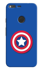 Shield Google Pixel XL Hard Case Back Cover by Casekaro