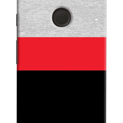 Tri Color Pattern Google Pixel XL Hard Case Back Cover by Casekaro