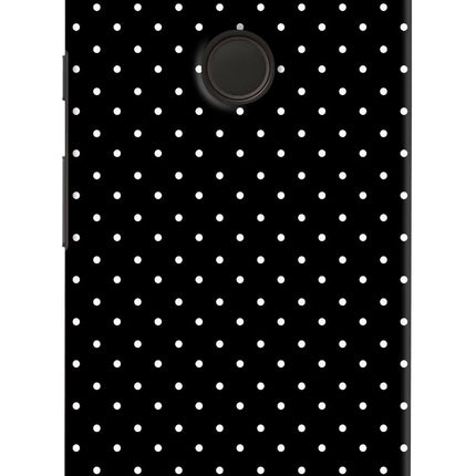 White Dots Google Pixel XL Hard Case Back Cover by Casekaro