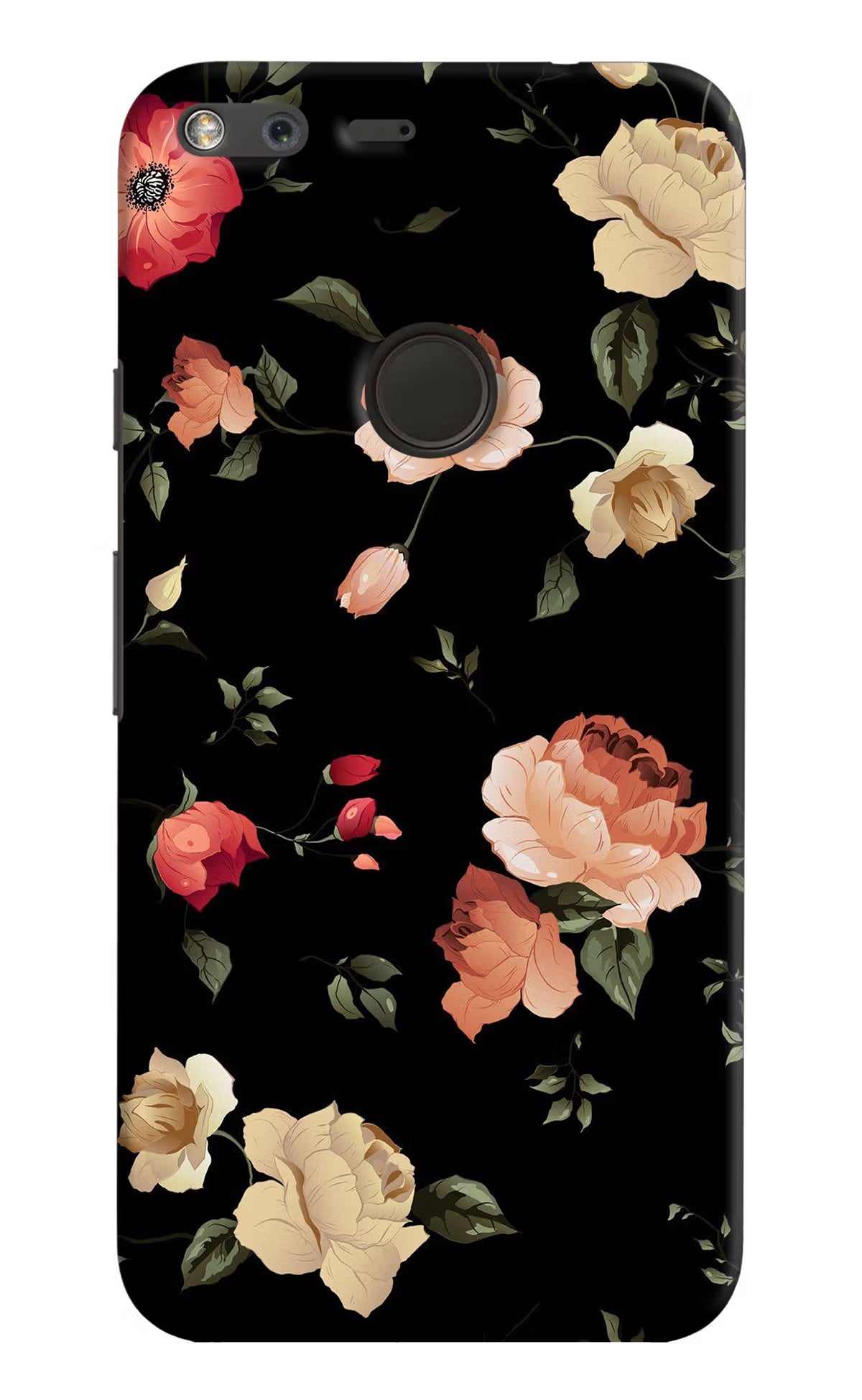 Flowers Google Pixel XL Hard Case Back Cover by Casekaro