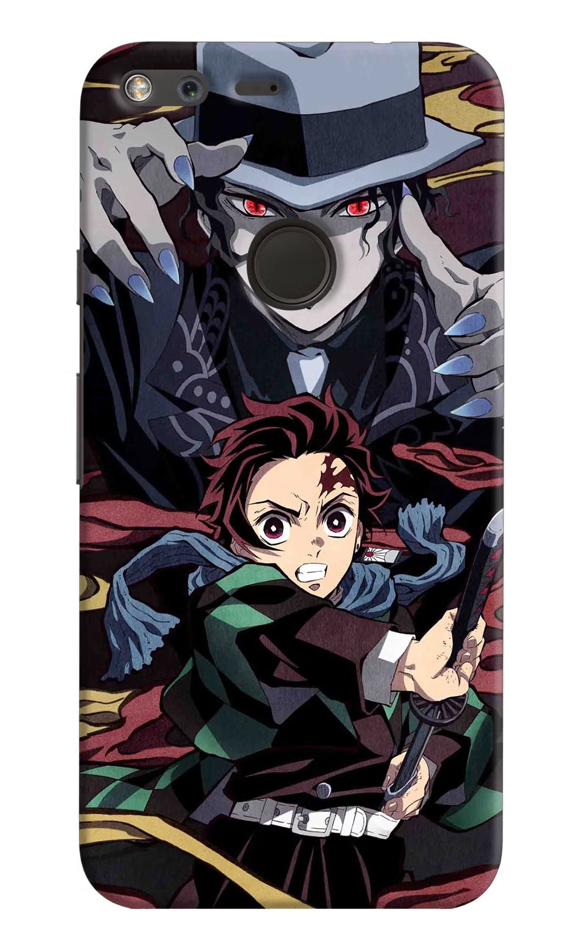 Demon Slayer Google Pixel XL Hard Case Back Cover by Casekaro