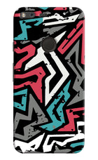 Geometric Graffiti Google Pixel XL Hard Case Back Cover by Casekaro