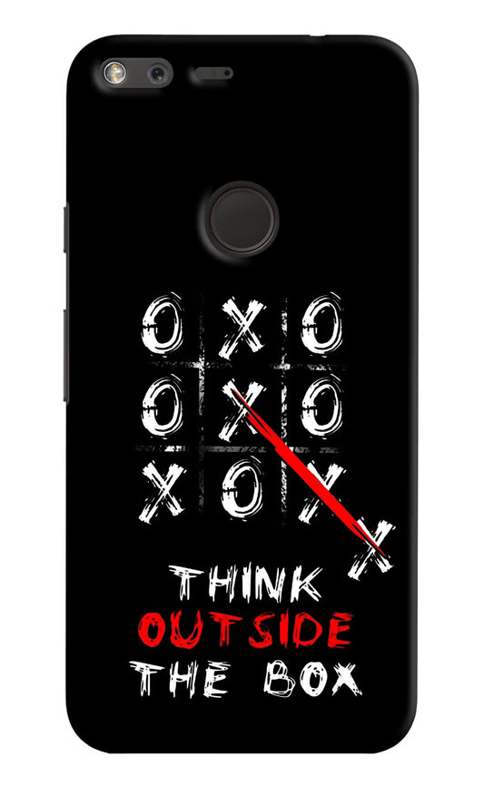 Think out of the BOX Google Pixel XL Hard Case Back Cover by Casekaro