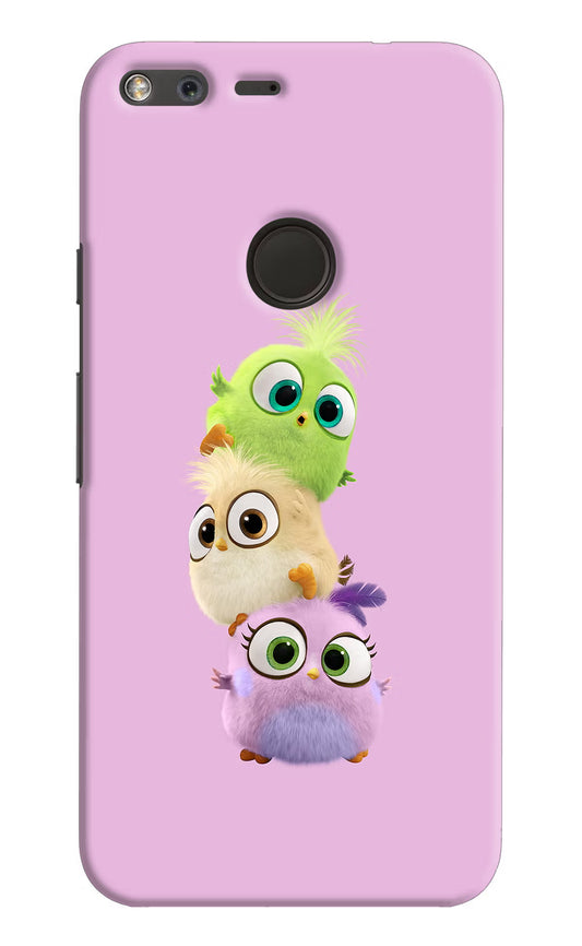 Cute Little Birds Google Pixel XL Hard Case Back Cover by Casekaro