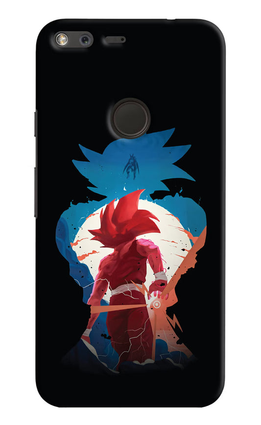 Goku Google Pixel XL Hard Case Back Cover by Casekaro