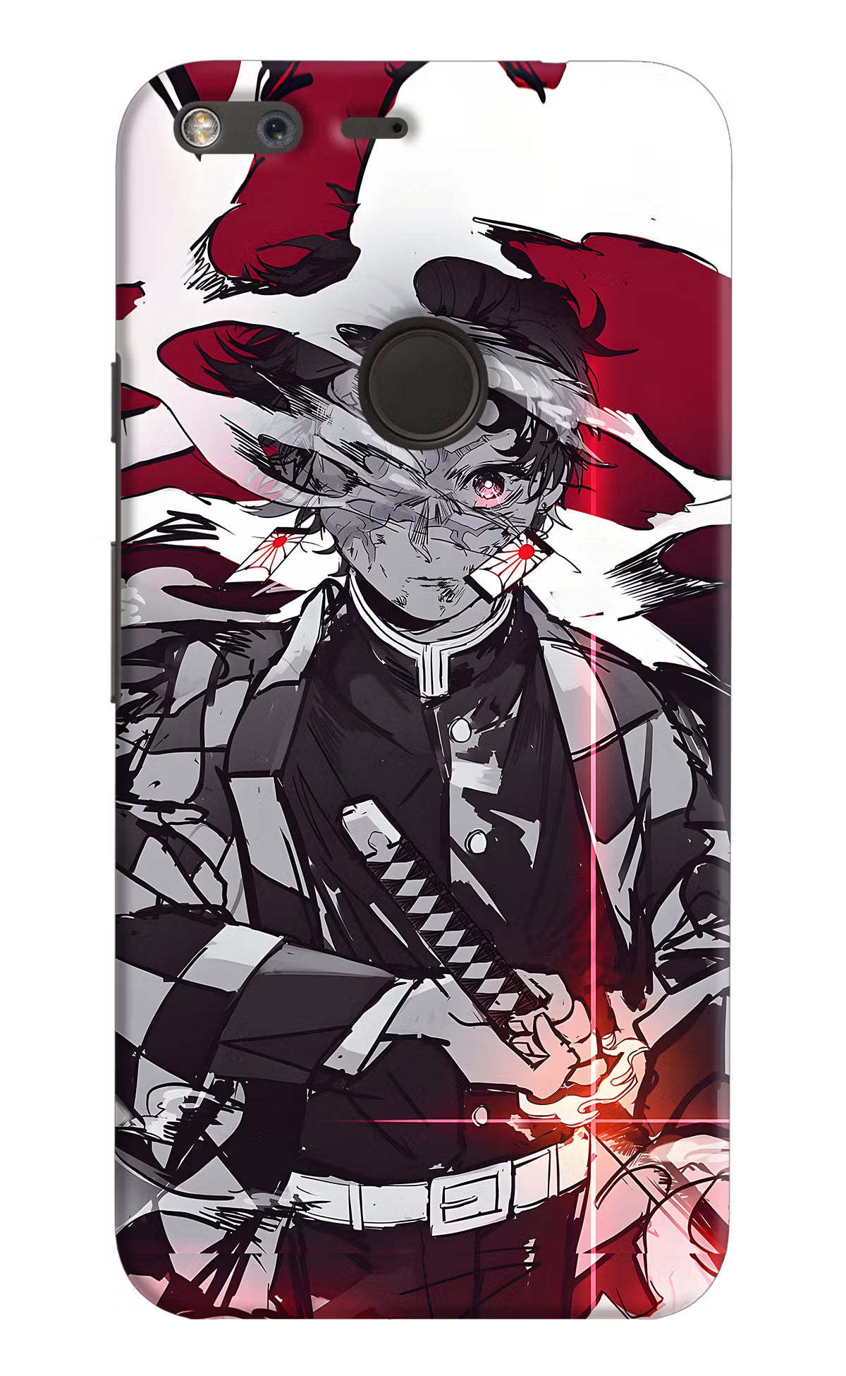 Demon Slayer Google Pixel XL Hard Case Back Cover by Casekaro