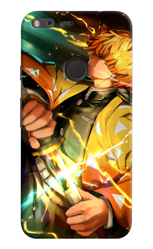 Demon Slayer Google Pixel XL Hard Case Back Cover by Casekaro