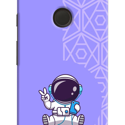 Cute Astronaut Chilling Google Pixel XL Hard Case Back Cover by Casekaro