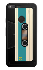 Cassette Google Pixel XL Hard Case Back Cover by Casekaro