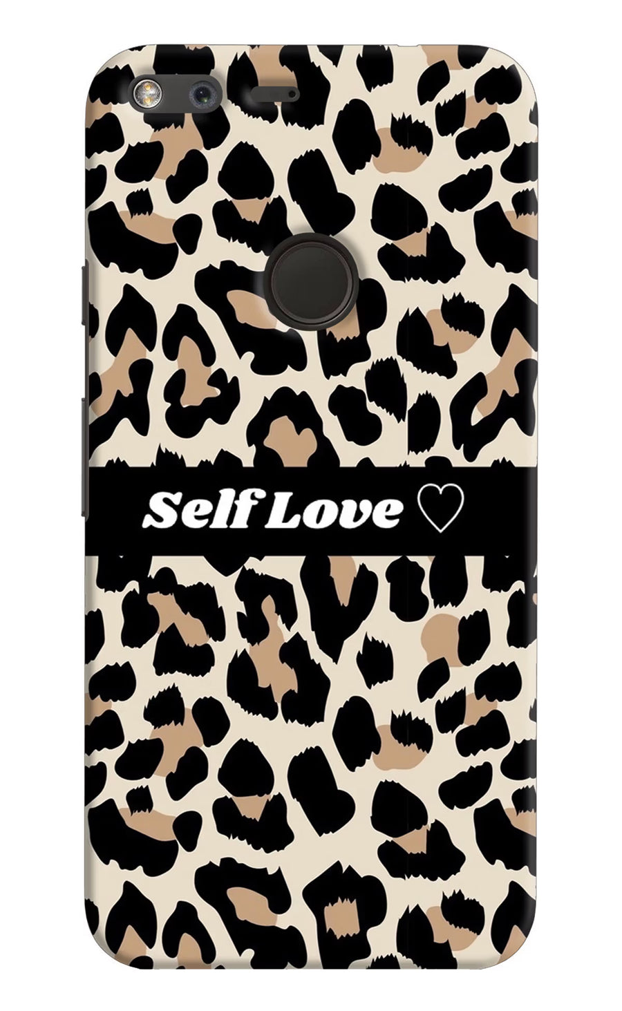 Leopard Print Self Love Google Pixel XL Back Cover, Hard case