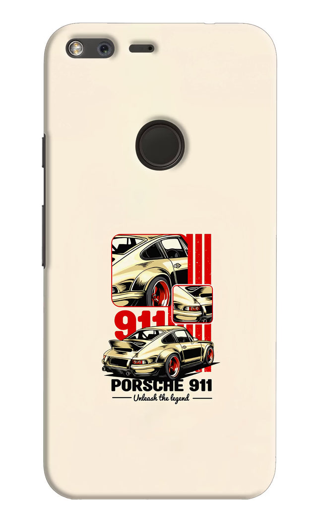 Classic Porsche 911 Google Pixel XL Hard Case Back Cover by Casekaro