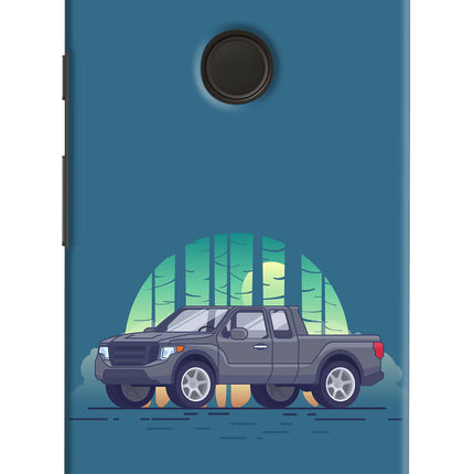 Retro Garage Vibe Google Pixel XL Hard Case Back Cover by Casekaro