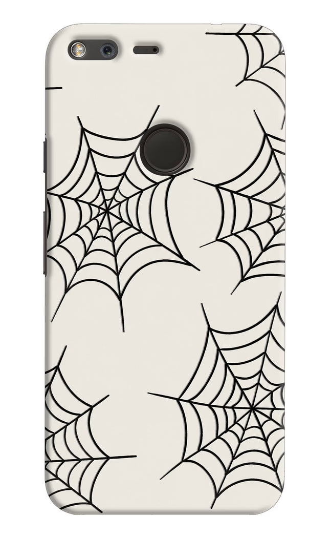 Spider Web Google Pixel XL Hard Case Back Cover by Casekaro
