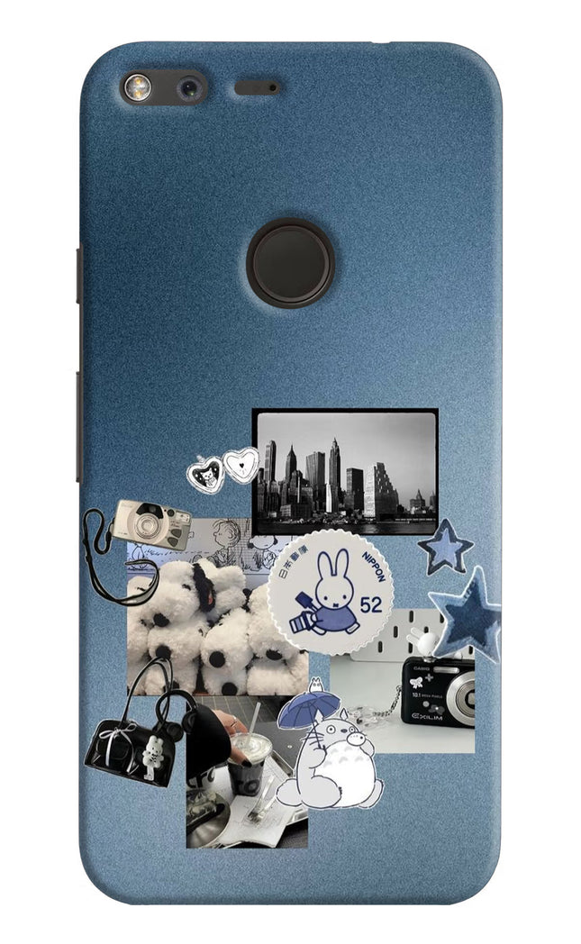 Miffy Google Pixel XL Hard Case Back Cover by Casekaro