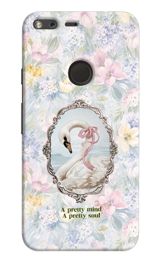 Pretty Mind Pretty Soul Google Pixel XL Hard Case Back Cover by Casekaro