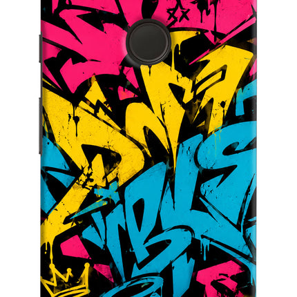 Graffiti Vibe Google Pixel XL Hard Case Back Cover by Casekaro