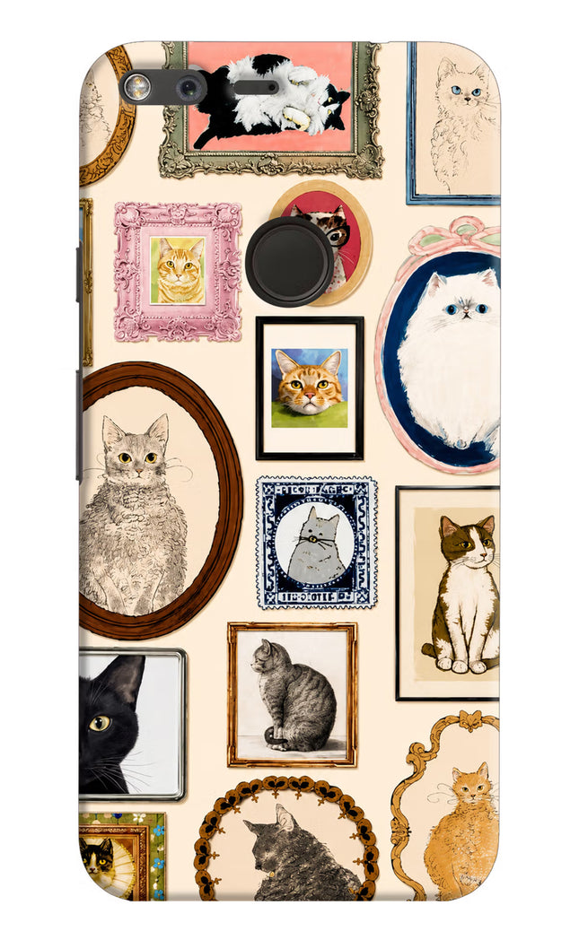 Mirror Cats Google Pixel XL Hard Case Back Cover by Casekaro