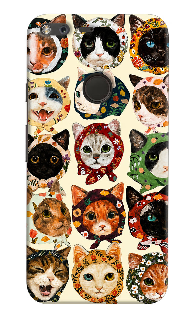 Cool Cat Google Pixel XL Hard Case Back Cover by Casekaro