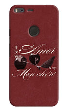 Velvet Cherry Google Pixel XL Hard Case Back Cover by Casekaro