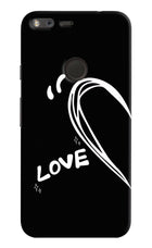 Love Line Google Pixel XL Hard Case Back Cover by Casekaro