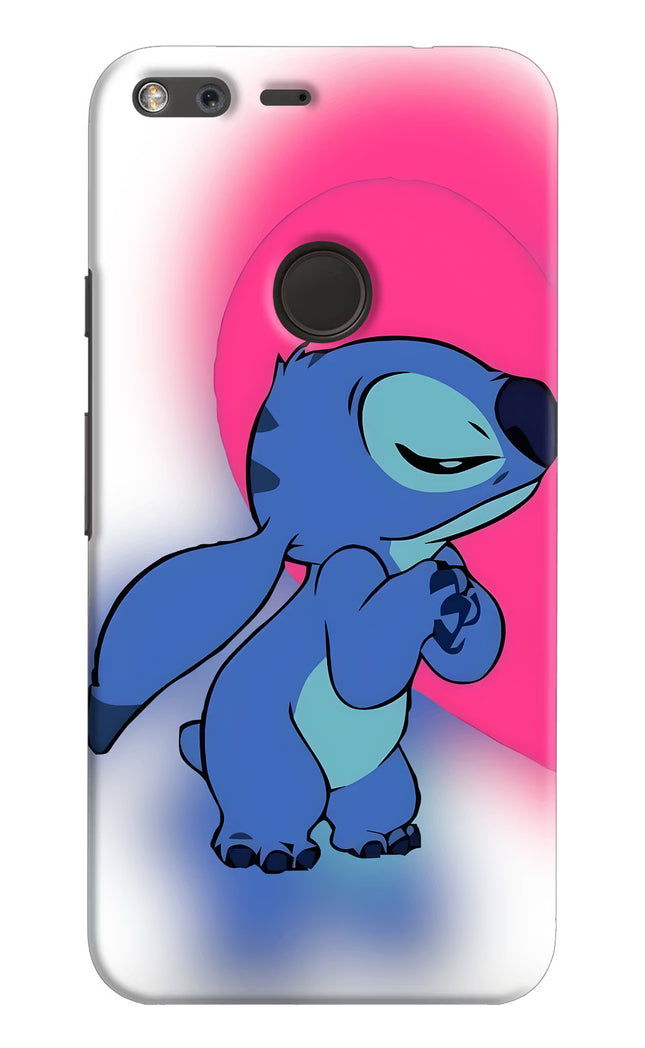 Stitch Hug Google Pixel XL Hard Case Back Cover by Casekaro