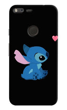 Stitch Crush Google Pixel XL Hard Case Back Cover by Casekaro