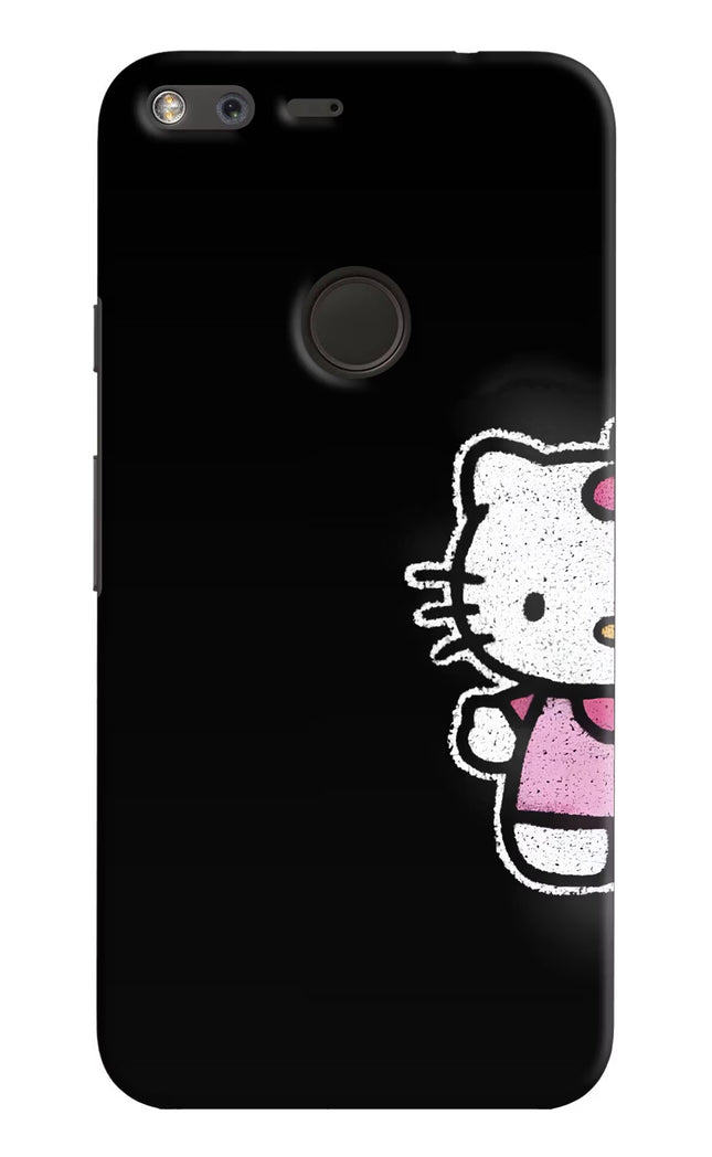 Kitty Charm Google Pixel XL Hard Case Back Cover by Casekaro