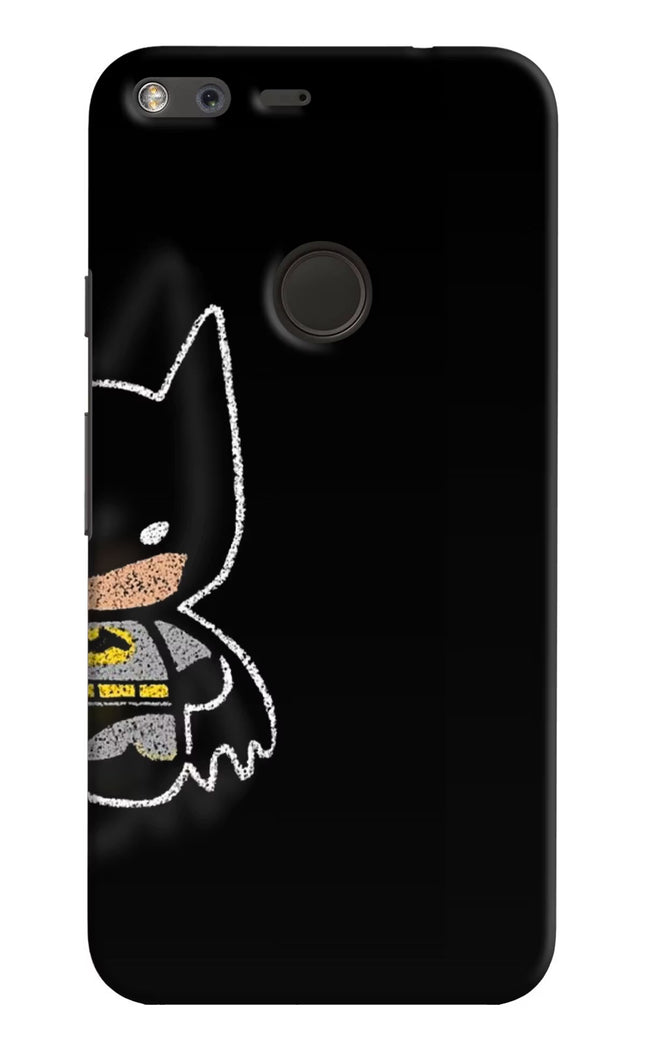Bat Kitty Google Pixel XL Hard Case Back Cover by Casekaro