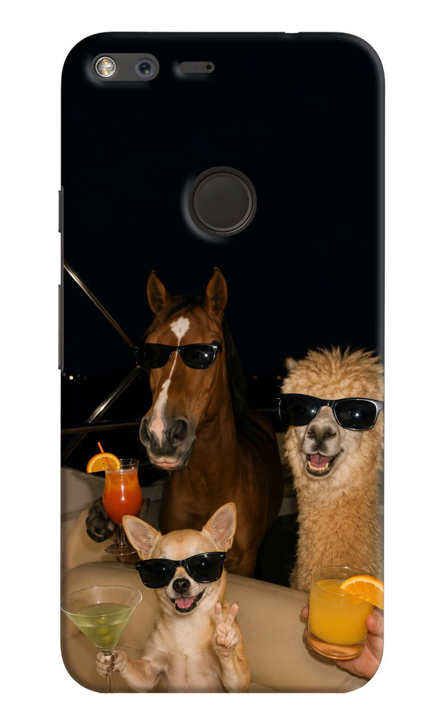 Party Squad Google Pixel XL Hard Case Back Cover by Casekaro