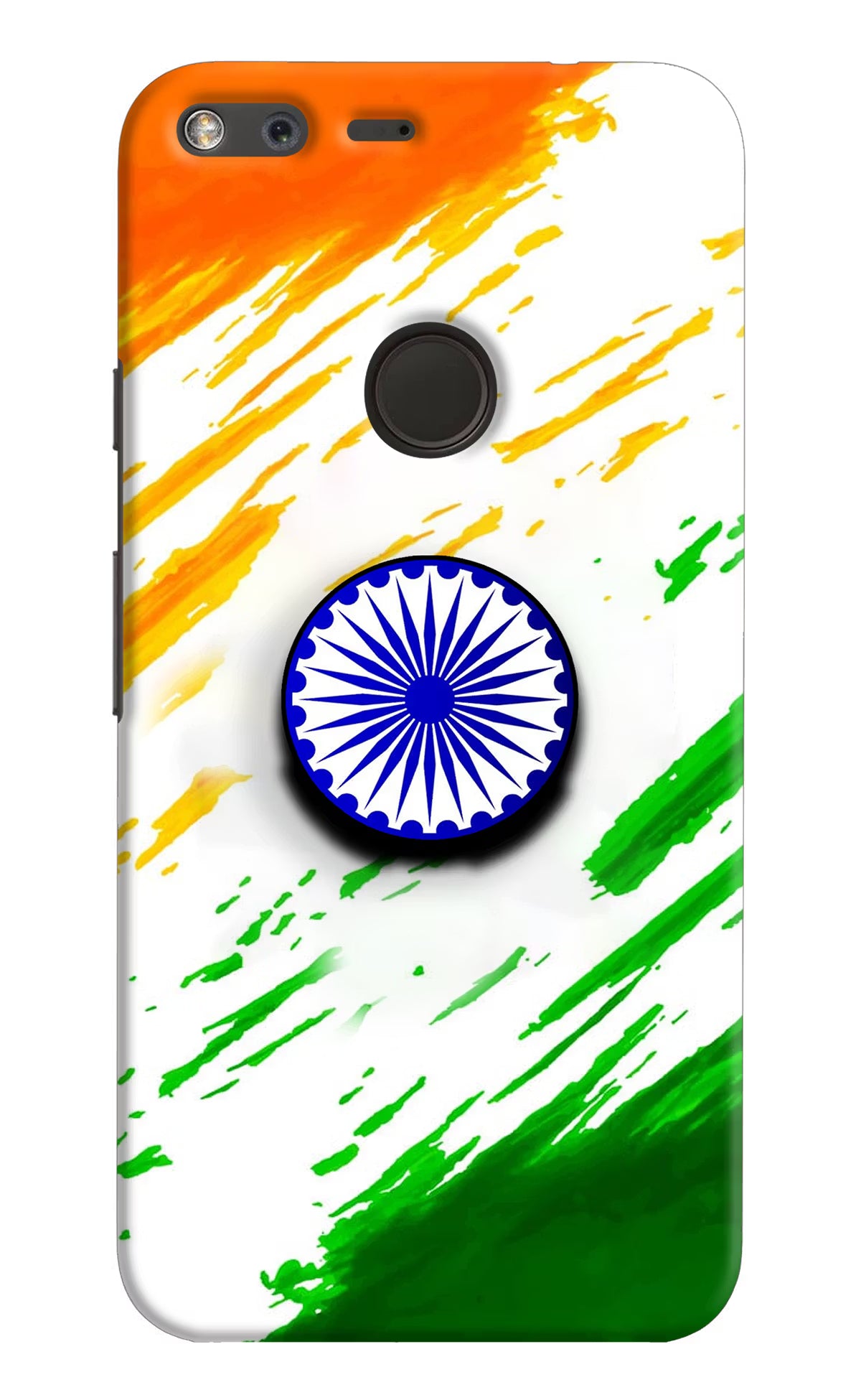 Indian Flag Ashoka Chakra Google Pixel XL Pop Case by Casekaro