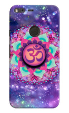 Om Purple Google Pixel XL Pop Case by Casekaro