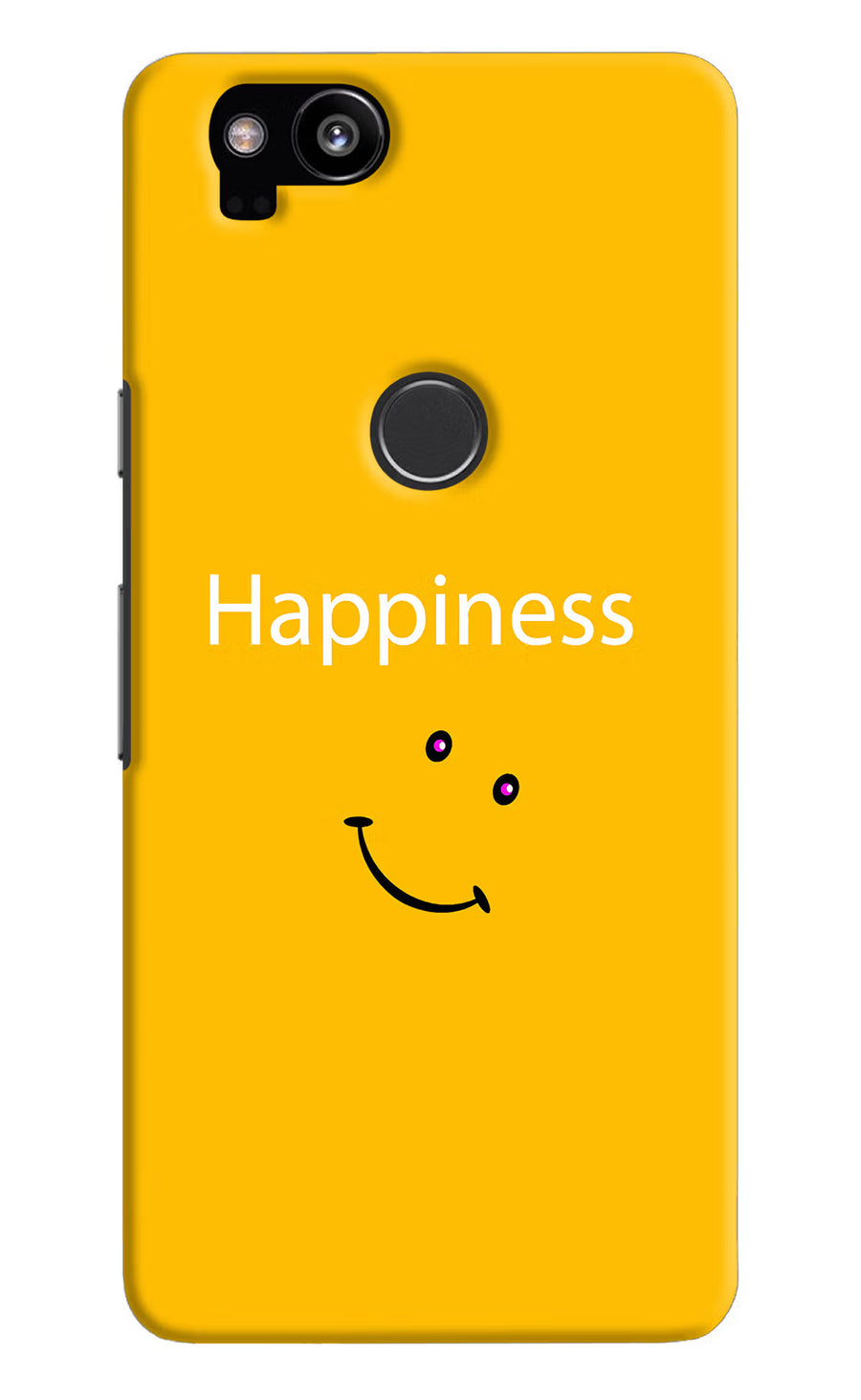 Happiness With Smiley Google Pixel 2 Back Cover, Hard case