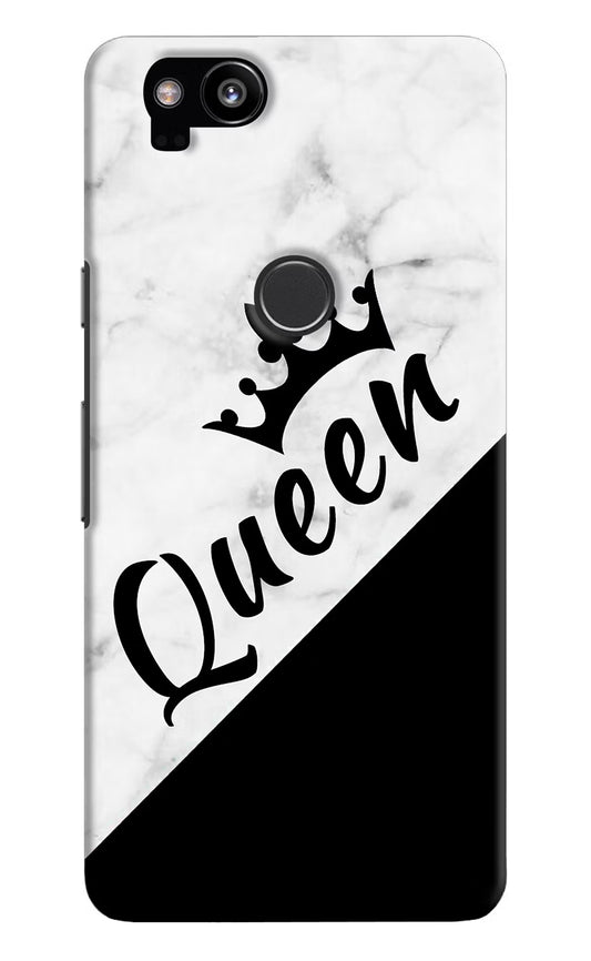 Queen Google Pixel 2 Hard Case Back Cover by Casekaro