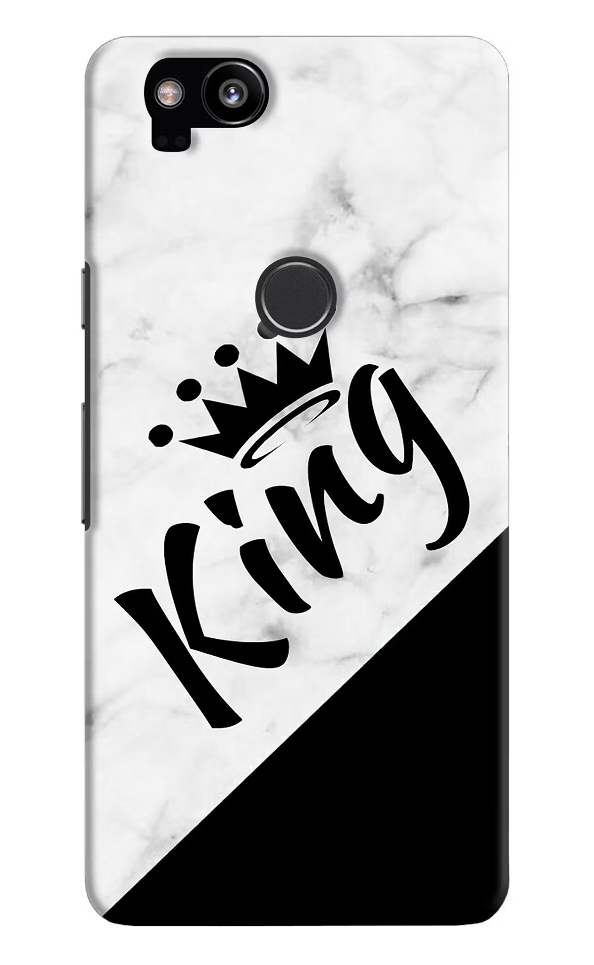 King Google Pixel 2 Hard Case Back Cover by Casekaro