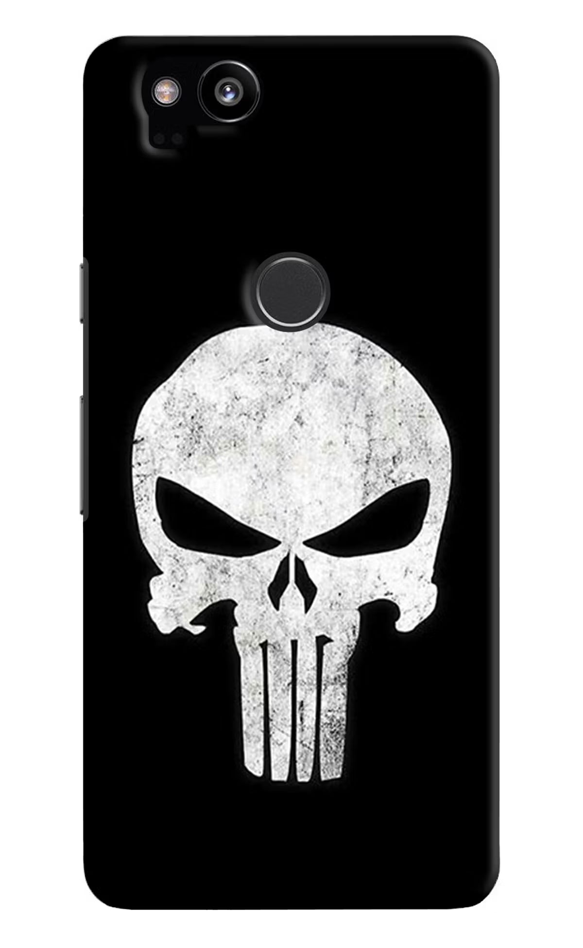Punisher Skull Google Pixel 2 Hard Case Back Cover by Casekaro