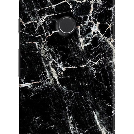 Black Marble Texture Google Pixel 2 Hard Case Back Cover by Casekaro