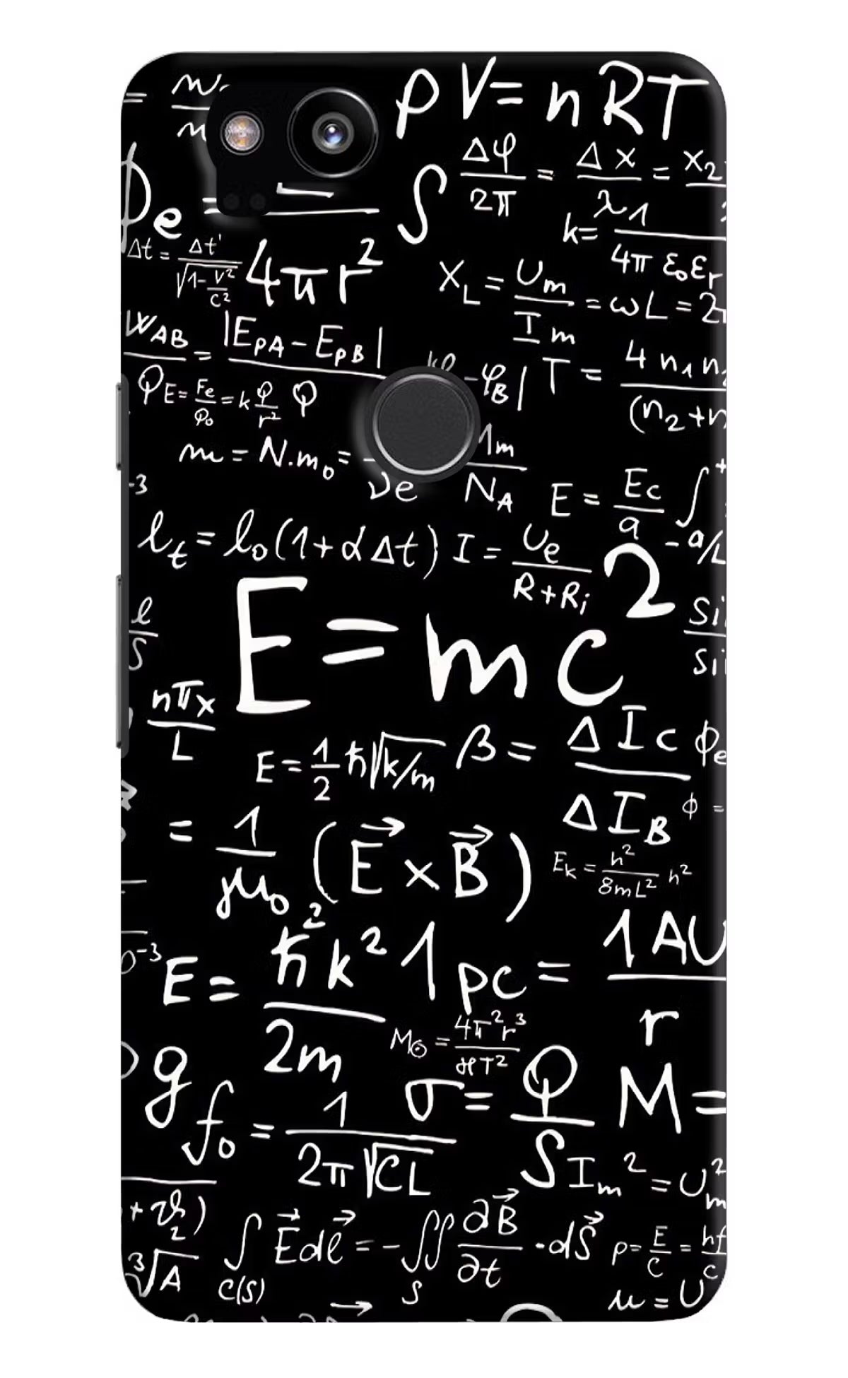 Physics Formula Google Pixel 2 Hard Case Back Cover by Casekaro