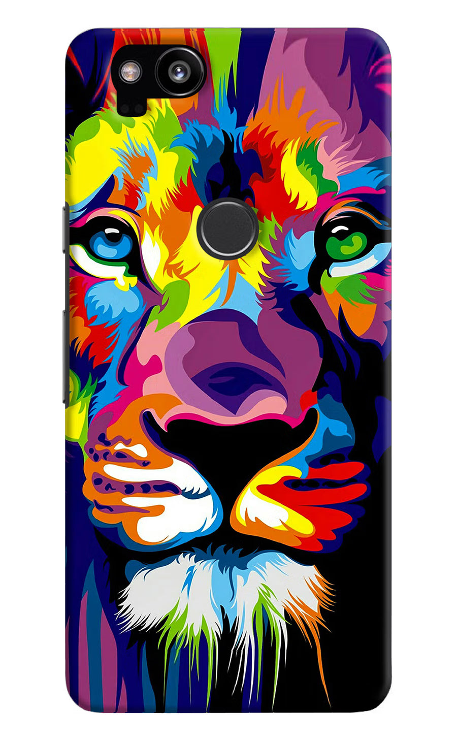 Lion Google Pixel 2 Back Cover, Hard case