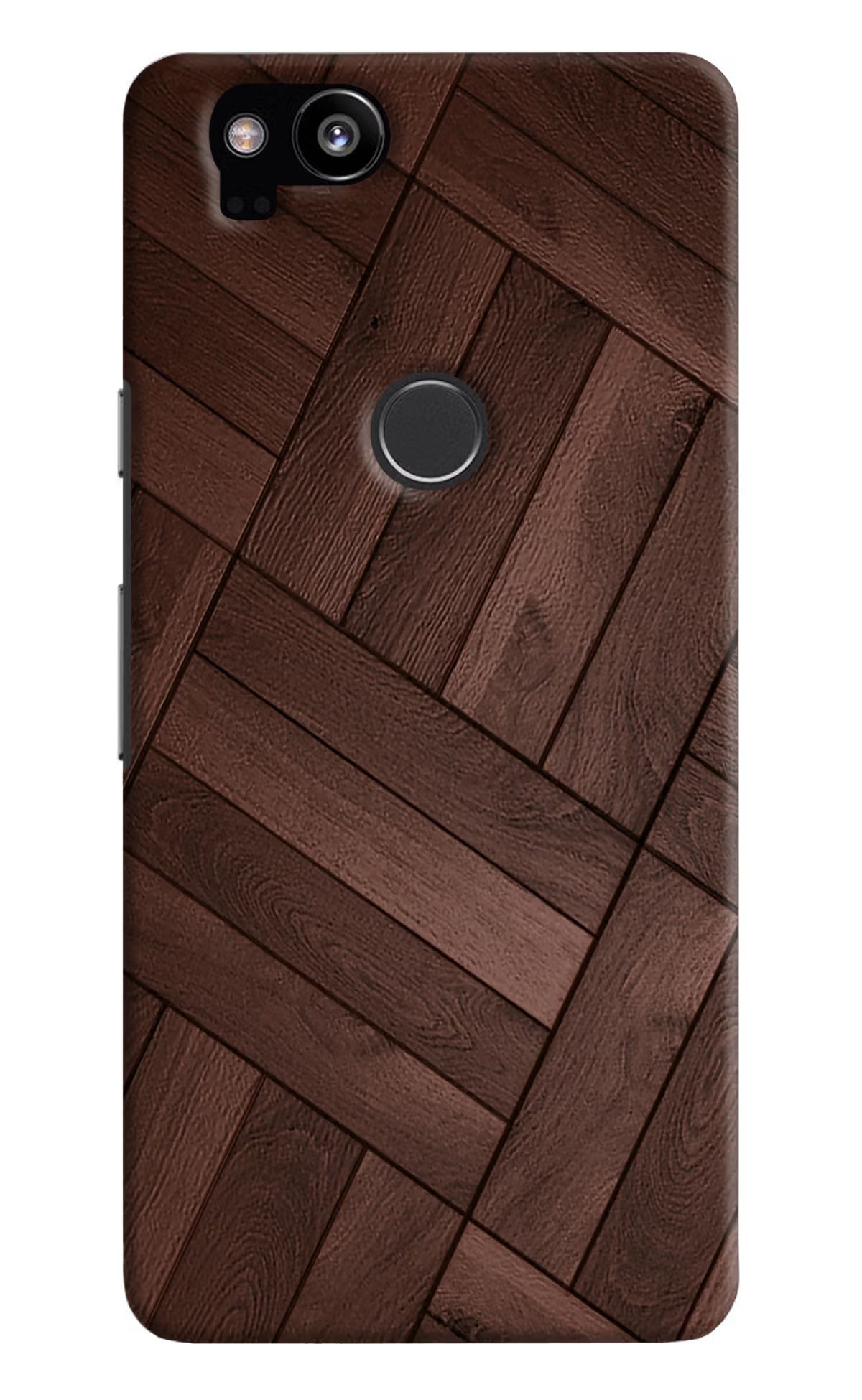 Wooden Texture Design Google Pixel 2 Hard Case Back Cover by Casekaro