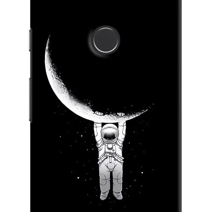 Moon Space Google Pixel 2 Hard Case Back Cover by Casekaro