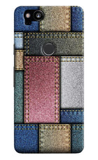 Multicolor Jeans Google Pixel 2 Hard Case Back Cover by Casekaro
