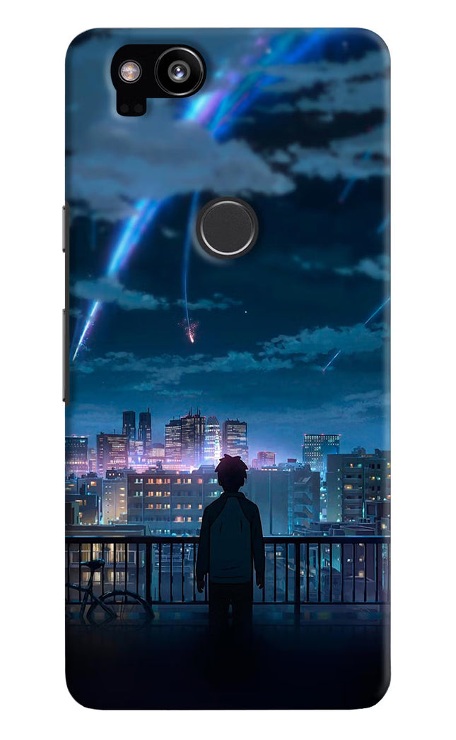 Anime Google Pixel 2 Hard Case Back Cover by Casekaro