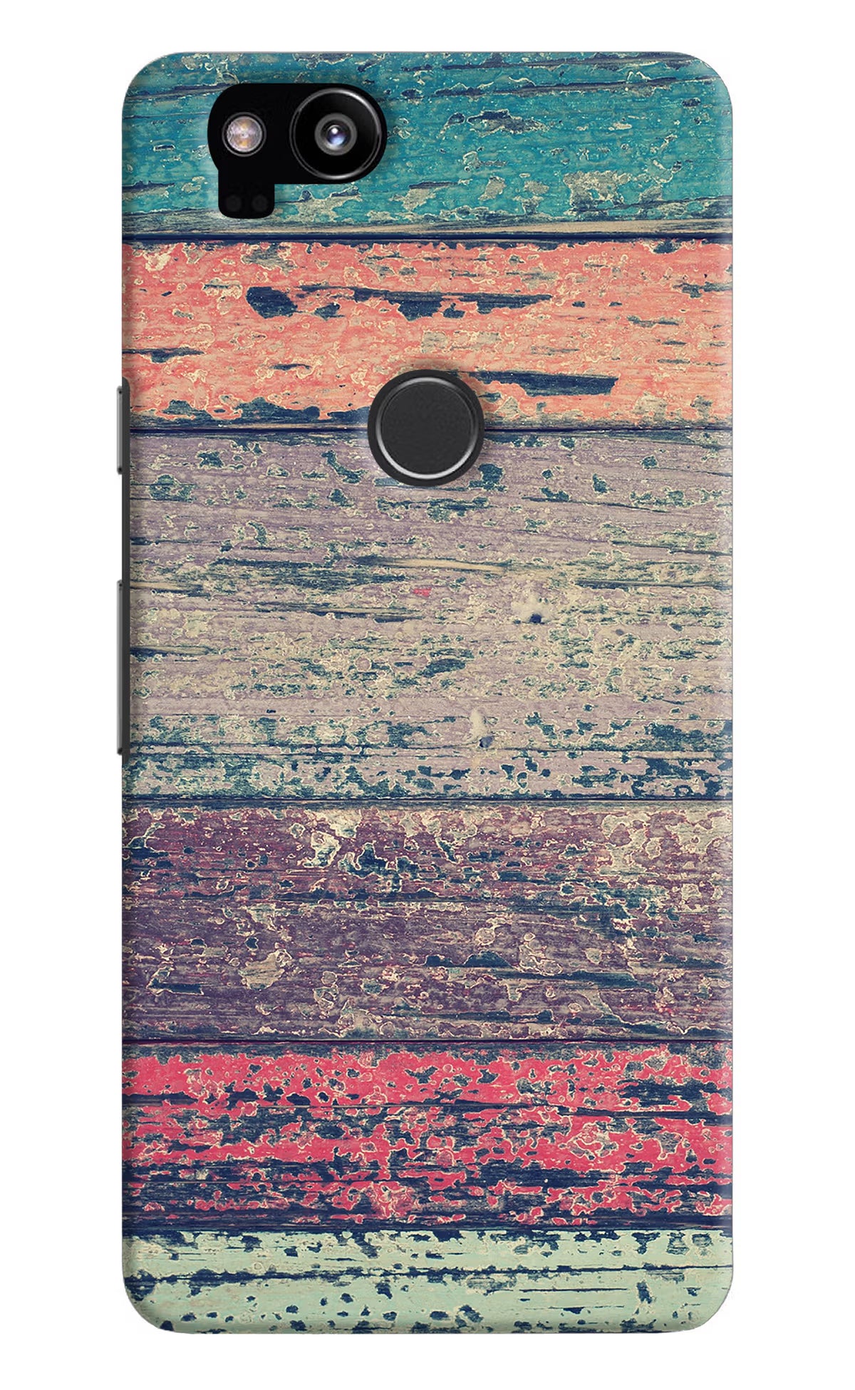 Colourful Wall Google Pixel 2 Hard Case Back Cover by Casekaro